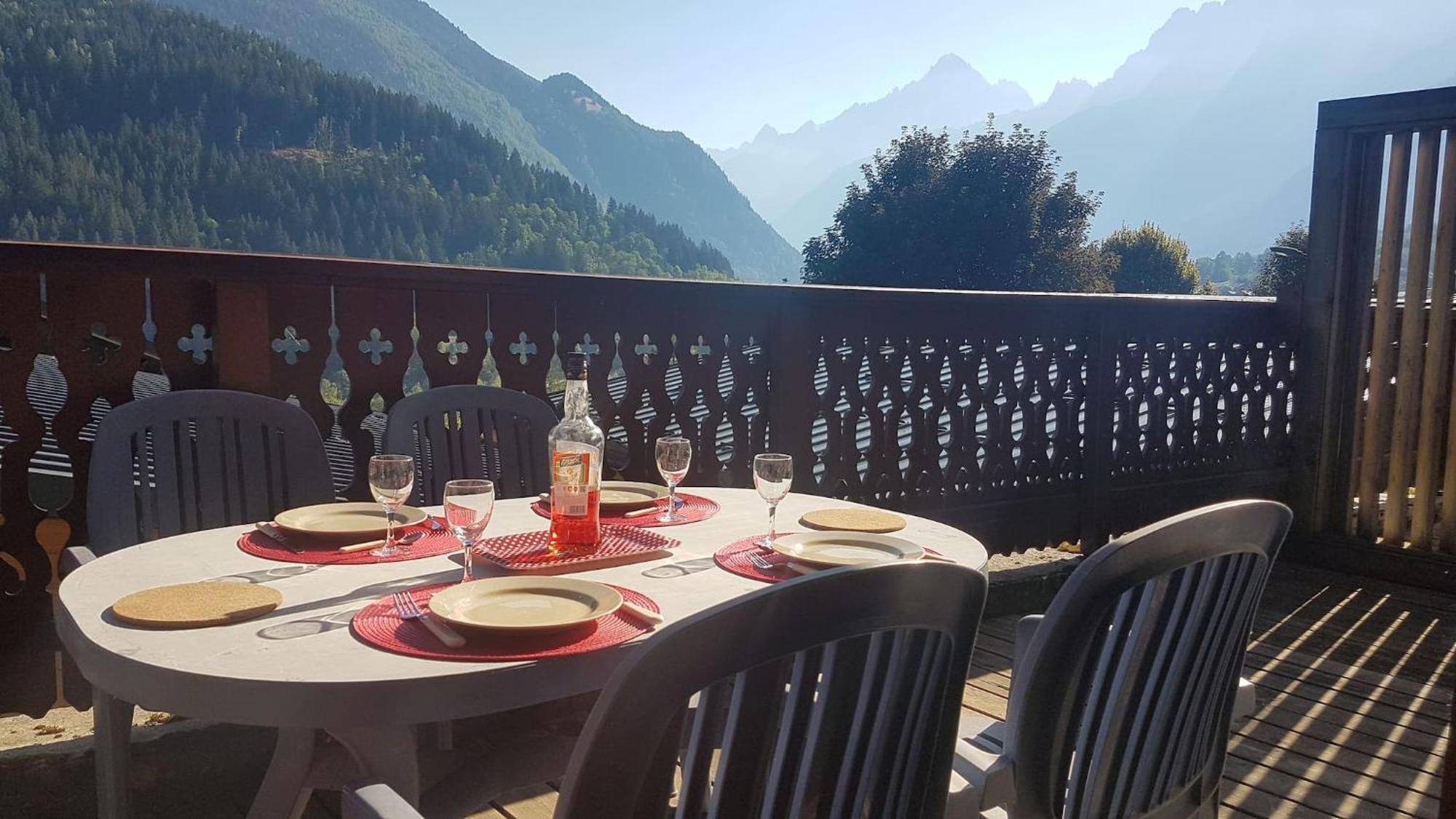 Appartement Bellevue Au Pied Des Pistes Les Houches Dış mekan fotoğraf